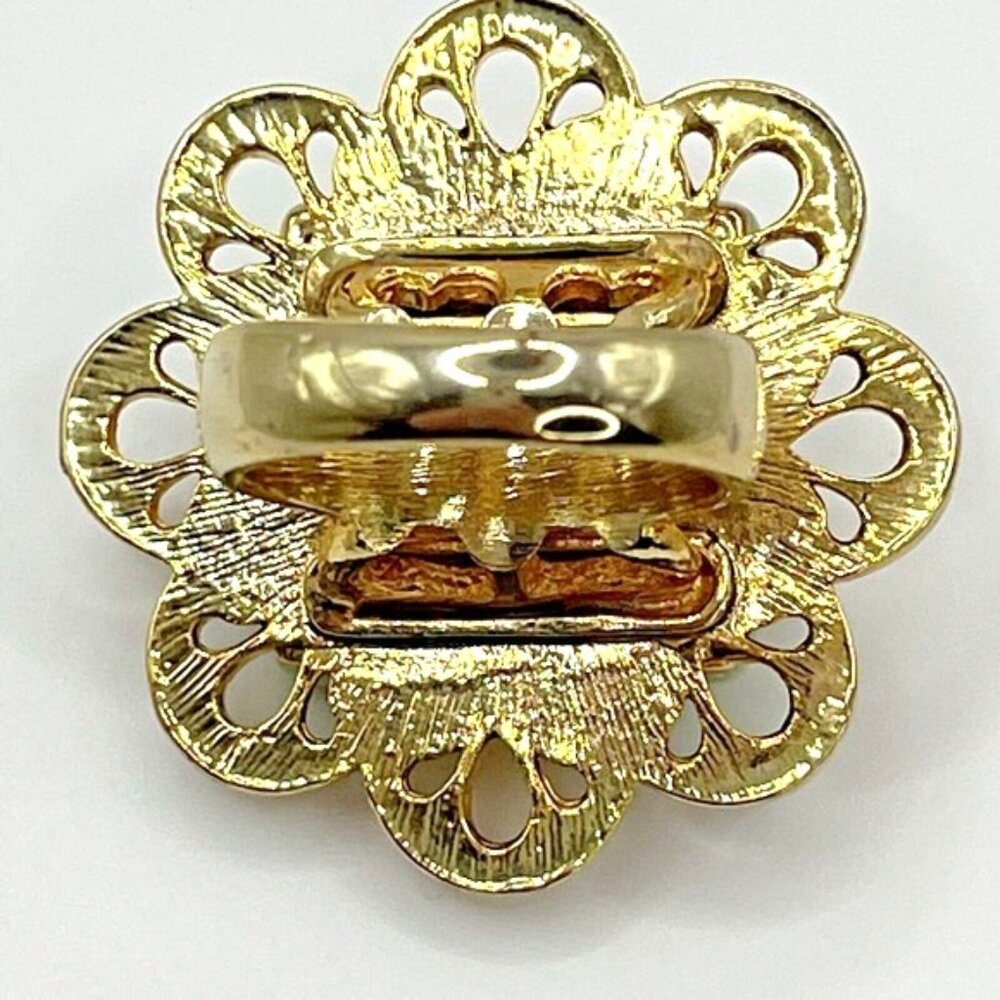 🎂✨ RARE Vintage Betsey Johnson Tea Party Cake Ring – Statement Glam! ✨🎂 - Picture 6 of 9